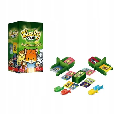 TREFL 02515 Gra Rodzinna Lucky Cats