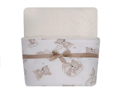 DUET BABY 665 Pled SOFT Bawełna Druk MAX 75x90