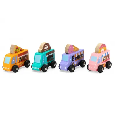 VIGA 44661 Food Tracki - Pojazdy Cukierni