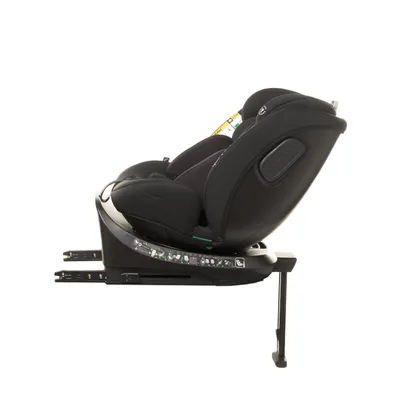 4 BABY Fotelik ENZO-FIX 40-150CM Black I-SIZE