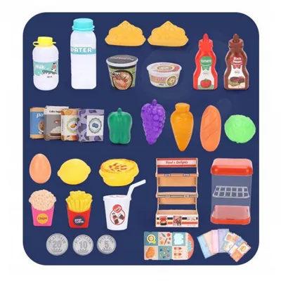 WOOPIE 49010 Sklep Supermarket 42 Elementy