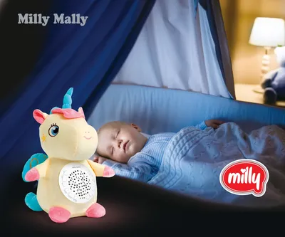 MILLY MALLY Zabawka Pluszowa Z Projektorem Milly Unicorn