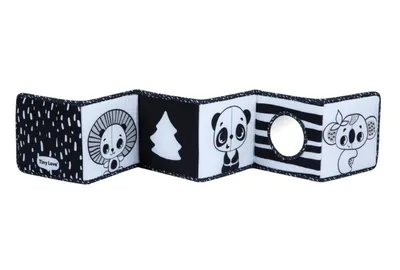 TINY LOVE TL11189000 Moja Pierwsza Książeczka Edukacyjna DECOR Czarno/Biała