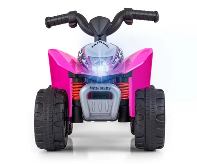 MILLY MALLY 4479 Pojazd Na Akumulator Quad HONDA ATV Pink