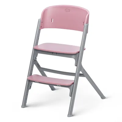 KINDERKRAFT Krzesełko Do Karmienia LIVY ASTER PINK