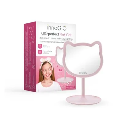 INNOGIO GIO-758CAT Lusterko Kosmetyczne GIOperfect Pink Cat