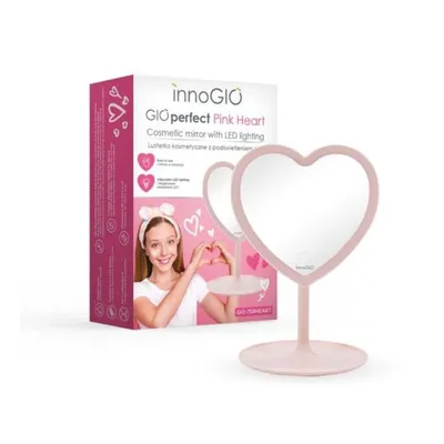 INNOGIO GIO-758HEART Lusterko Kosmetyczne GIOperfect Pink Heart