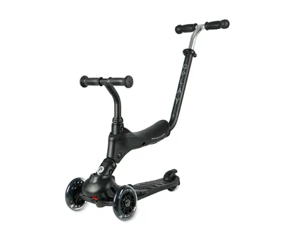 MILLY MALLY 5690 Qplay Hulajnoga Sema Pro 3w1 Black