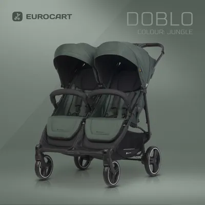 EURO-CART Wózek Dziecięcy DOBLO JUNGLE
