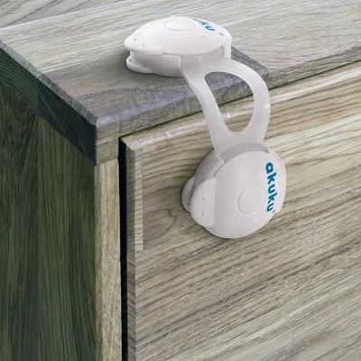 AKUKU A0648 Zabezpieczenia Uniwersalne Do Szafek 10 cm - Białe