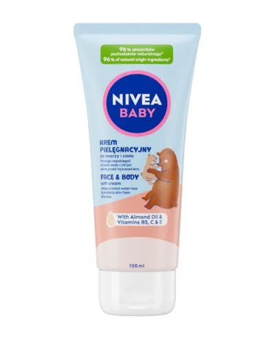 NIVEA BABY 80533 Krem Pielęgnacyjny Do Twarzy I Ciała 100 ml