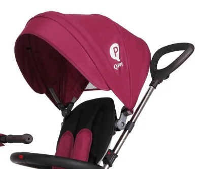 MILLY MALLY 3851 Qplay Rowerek Trójkołowy Rito Rubber Purple
