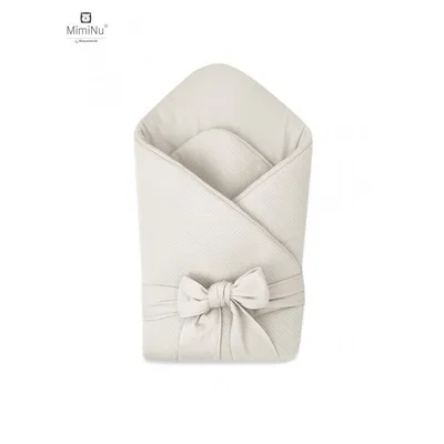 KIECZMERSKI Rożek Standard Wiązany MIMINU SOFT 0-3M Beż