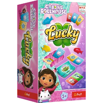 TREFL 02592 Gra Lucky Koci Domek Gabi