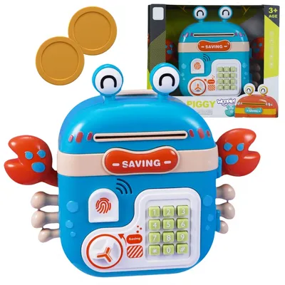 WOOPIE 504690 Elektroniczna Skarbonka Krab Plecak