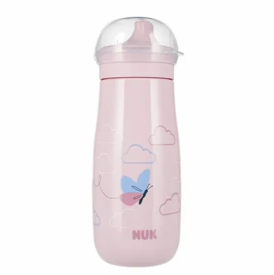 NUK 225323 Kubek 300ml Mini +9M Motyl