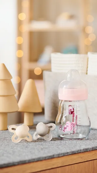MAM 851254 Butelka Szklana Feel Good Forest 260ml Girl