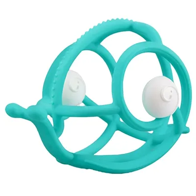 Mombella 00604 Gryzak Z Grzechotką Ślimak Teal