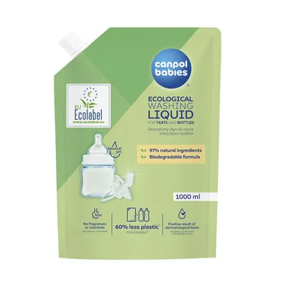 CANPOL 1/501 Opakowanie Uzupełniające Płynu Do Mycia 1000 ml