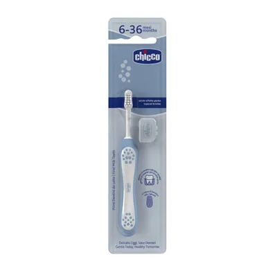CHICCO 00012081110000 Szczoteczka Do Zębów Indigo 6-36 m