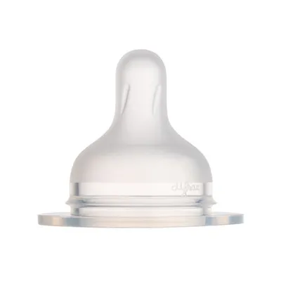 CANPOL 59/893 Smoczek Silikonowy Do Butelki S-Shape L (Średni) 2szt