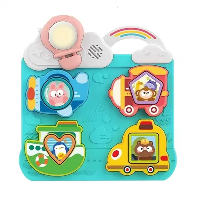 WOOPIE BABY 51527 Interaktywna Układanka Dopasuj Pojazd