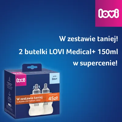 LOVI 0273 Butelka Medical+ 150ml Duopack