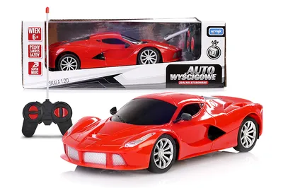 ARTYK 170959 Auto Wyścigowe Zdalnie Sterowane - Czerwone