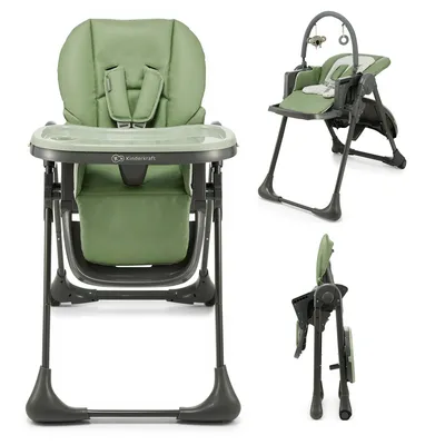 KINDERKRAFT Krzesełko Do Karmienia TUMMIE Green
