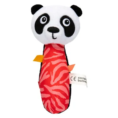 CANPOL 68/095 Zabawka Sensoryczna Z Piszczkiem BabiesBoo Panda