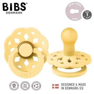 BIBS Smoczek Uspokajający BOHEME PALE BUTTER S