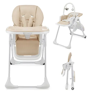 KINDERKRAFT Krzesełko Do Karmienia TUMMIE Beige