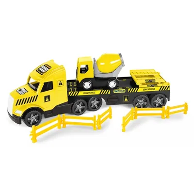 WADER 36461 Magic Truck Technic Laweta Z Betoniarką