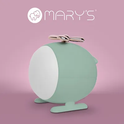 MARY'S MW61054 Lampka Nocna LED Helikopter - Zielony