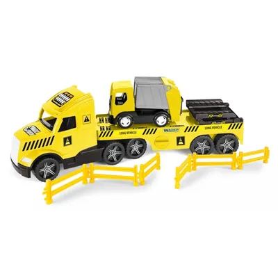 WADER 36441 Magic Truck Technik Laweta Ze Śmieciarką