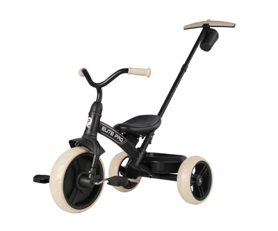 MILLY MALLY Qplay Rowerek Trójkołowy Elite Pro Black