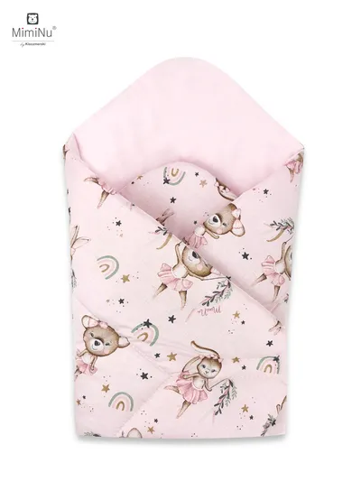 KIECZMERSKI Rożek Usztywniony 75x75 cm MIMINU DESIGN Little Ballerina Bawełna 100%