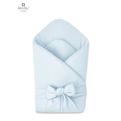KIECZMERSKI Rożek Standard Wiązany MIMINU SOFT 0-3 m Błękit