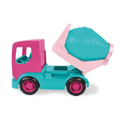 WADER 35333 Tech Truck Betoniarka - Różowa
