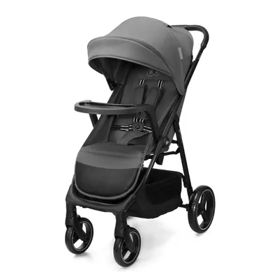 KINDERKRAFT Wózek Spacerowy TRIG 3 Tray Granite Grey