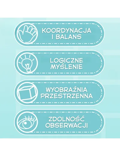 WOOPIE 58625 Zielona Kula - Labirynt 3D