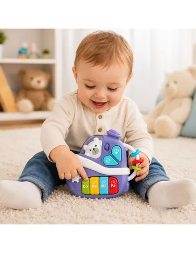 WOOPIE BABY 59196 Interaktywne Muzyczne Pianinko Statek