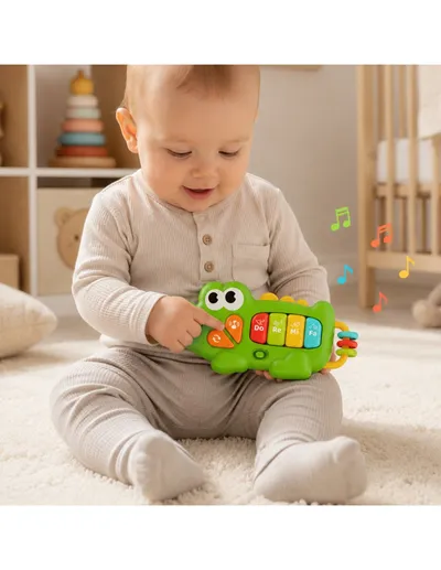 WOOPIE BABY 59158 Pianinko Interaktywne Krokodyl