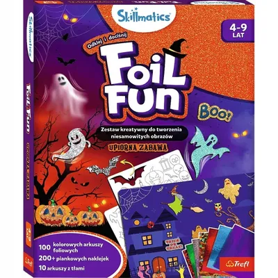 TREFL 62610 Skillmatics Foil Fun Upiorna Zabawa