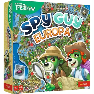 TREFL 02886 Gra SPY GUY Europa / Rodzina Treflików