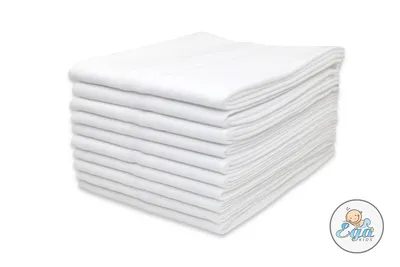 EGA Pielucha Tetra 80x80 Cena Za 1szt /Pakowane Po 10 szt. 0406 - Biała