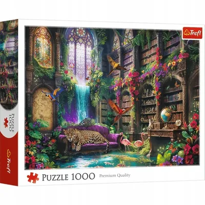 TREFL 10975 Puzzle 1000 Magiczna Biblioteka