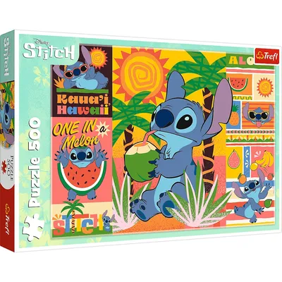TREFL 37483 Puzzle 500 Wakacje Ze Stichem