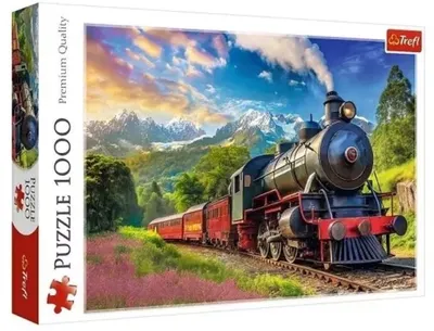 TREFL 10929 Puzzle 1000 Podróż Pociągiem