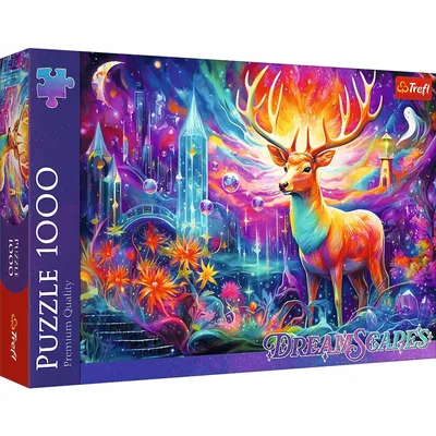 TREFL 10933 Puzzle 1000 Mistyczny Jeleń